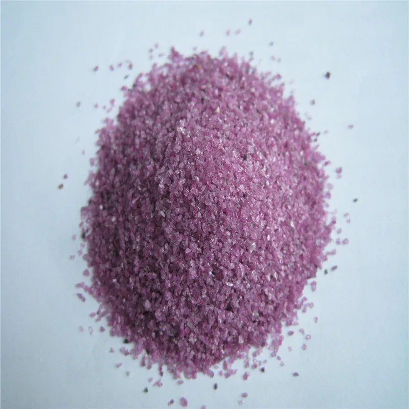 Wholesale pink fused alumina/pink corundum 36-54# For Grinding Wheels In Ceramic And Resin