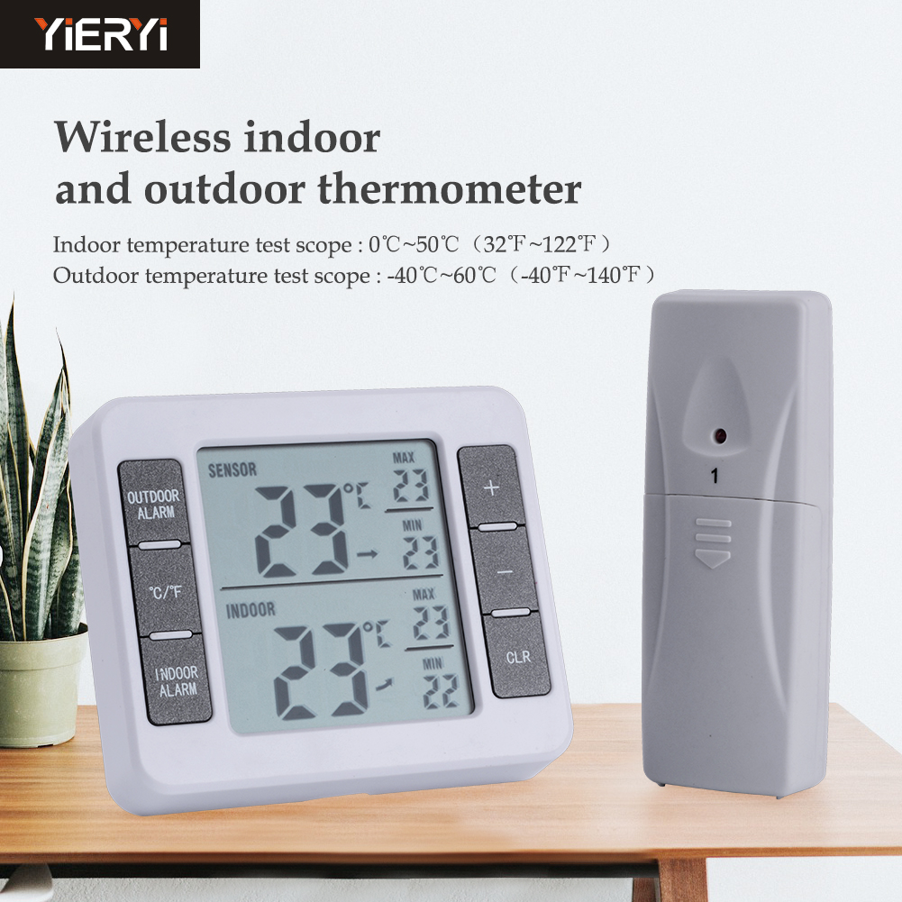 Electronic Thermometer New Wireless Indoor And Outdoor Thermometer