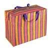 Reusable Organizer Big Zipper Outdoor Travel Banket Quilt Clothing Pillow Storage Bag
