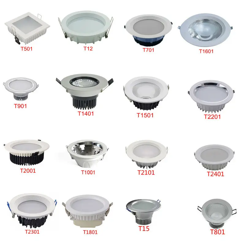 Ruang Tamu Desain Aluminium Dipimpin Langit Downlight Lampu Ruang Tamu Desain Aluminium Dipimpin Langit Downlight Lampu Teduh Pemegang China
