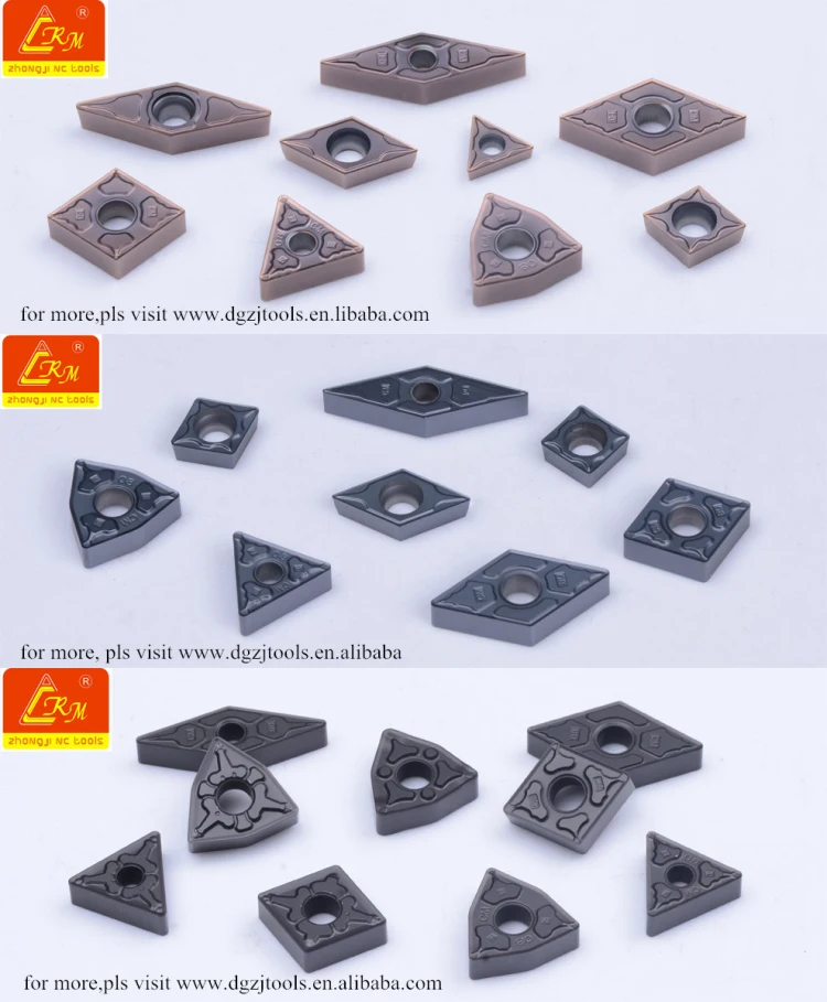 Crm Insert Cc1125 Cvd Coating Lathe Machine Cemented Carbide Turning