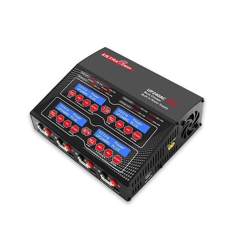 Ultra Power Quad Battery Balance Charger Up240ac Plus 60wx4 Four