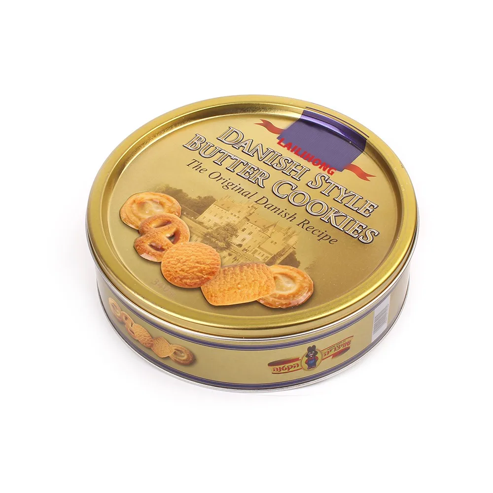 Everyday Round Tin Can Danish Style Butter Gluten Free Cookies 340g(fda