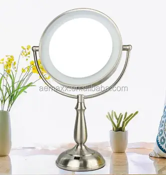 10x magnifying mirror with light