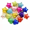 Wholesale helium balloon 5 Inch Star/heart Shaped Helium foil balloons