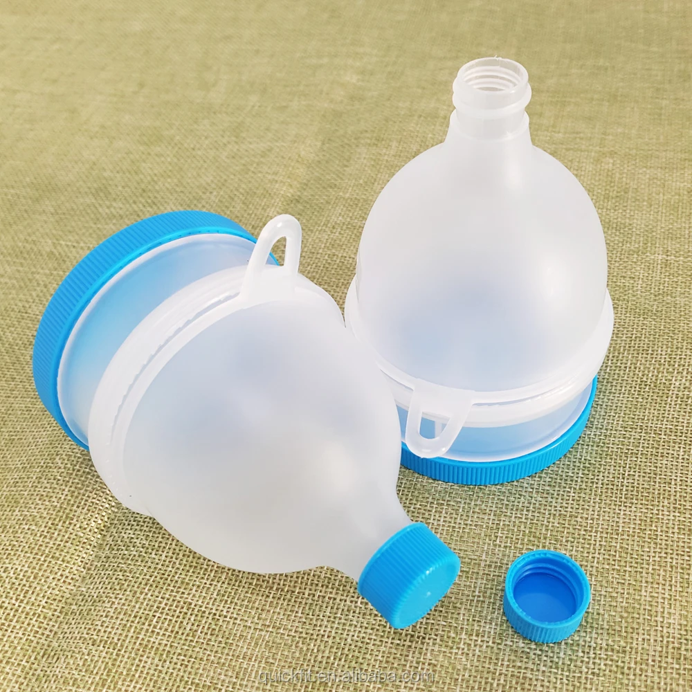 Protein Powder Funnel Water Bottle Funnel Protein Storage Box