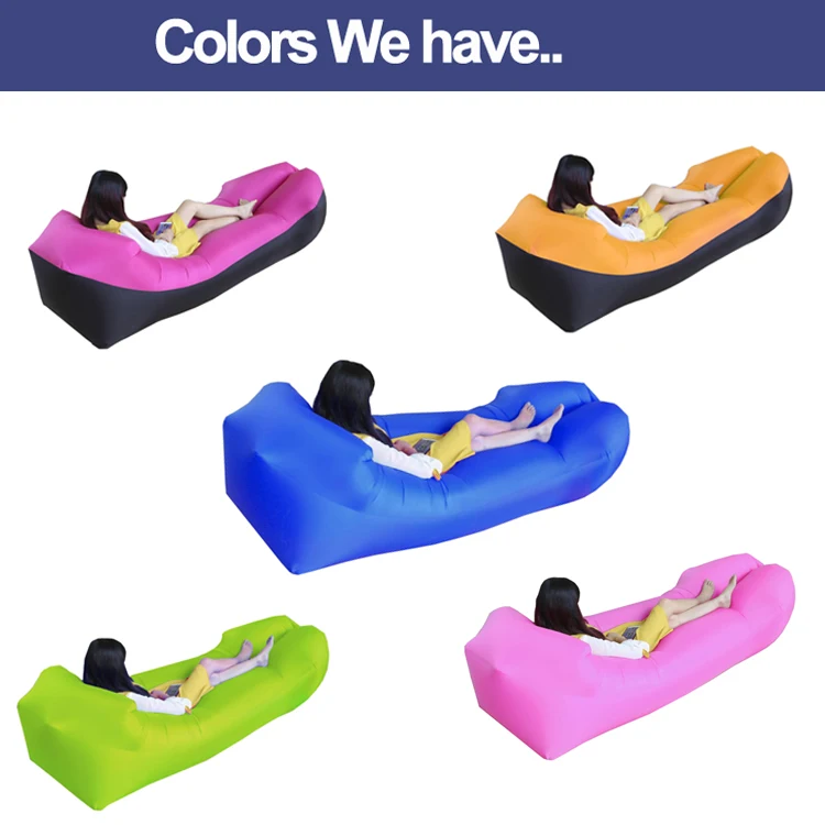 Fast Inflatable Air Sofa Beach Lazy Bag Sleeping Bed Buy Lazy Bag Air Sofa,Sofa Air,Air