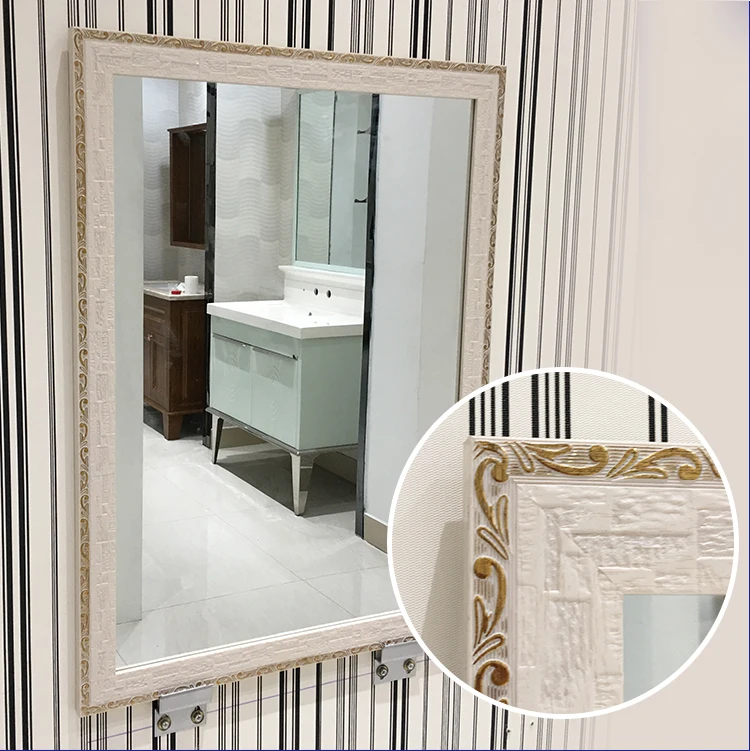 Plastic Framed Door Mirror Reasonable Priced Plastic Pvc Frame Bathroom