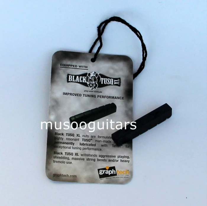Black Tusq PT-6642-00 Sillet 6 cordes pour guitare électrique 42 x 6 mm