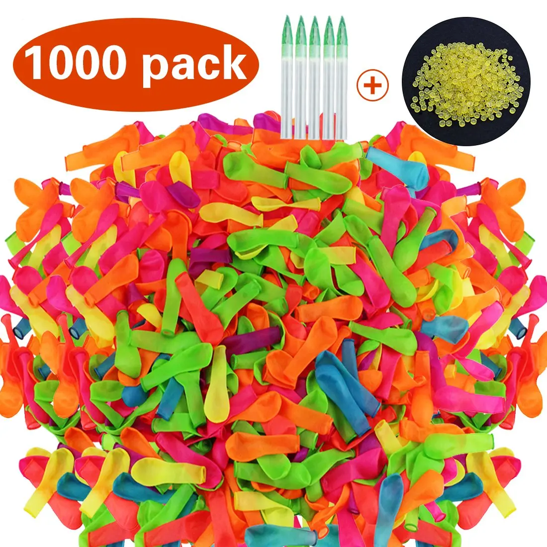 Water Balloons 222 Balloons Fight Games Sports Summer Splash Fun for Kids /& Adults Party Game Quick Fill Latex Water Bomb Game