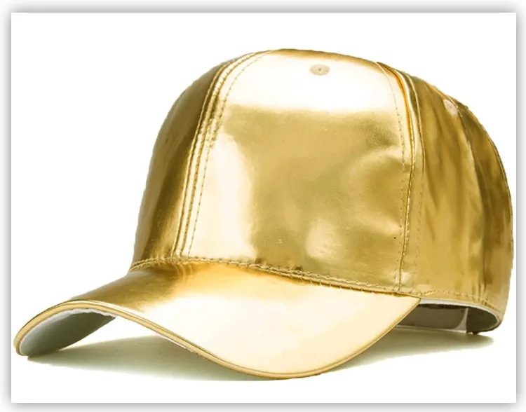 design your own gold vintage yankees wide brim custom leather 6 panel blank plain baseball cap hat without logo faux leather hat