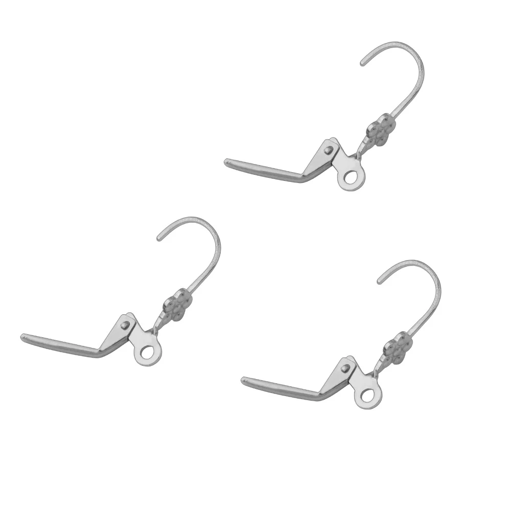 Stainless Steel French Earring Hooks Clasps Settings Base Settings For ...