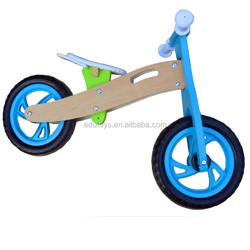 elc wooden balance bike