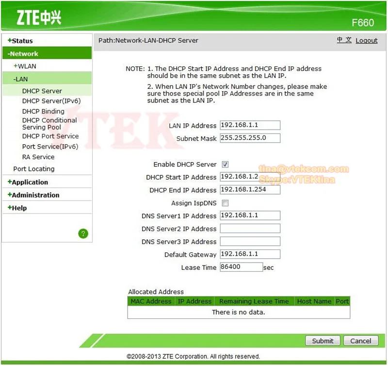 Zte F660 Gpon Onu 4lan 2pots Wifi English Firmware V5 0 Version Dhcp For Multiple Users Buy Zte F660 Zte F660 Onu Zte Gpon Onu Product On Alibaba Com