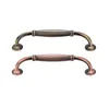Hardware Accessories Antique Brass Zinc Kitchen Wine Cabinet Handle Pulls