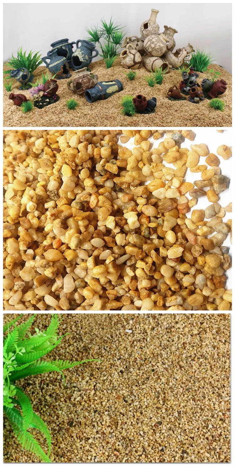 Fish Tank Aquarium Decoration Natural River Sand Buy Natural River