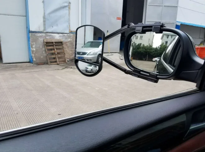 UNIVERSAL PAIR of EXTENSION CONVEX TOWING MIRRORS CARAVAN TRAILER