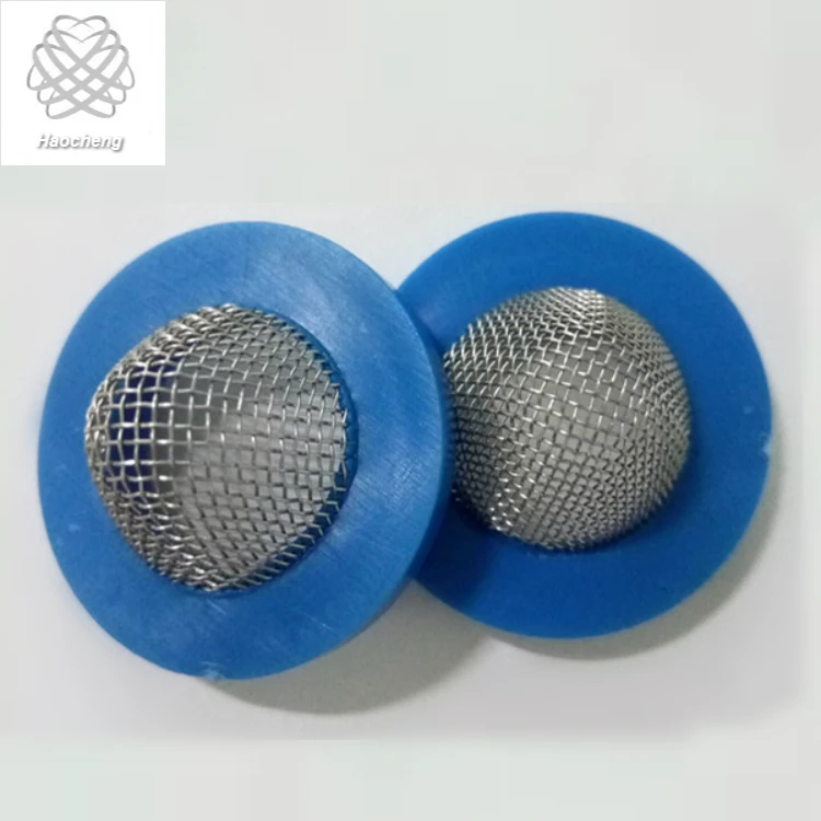 40 Mesh Shower Head Rubber Gasket Stainless Steel Hose Filter Screen