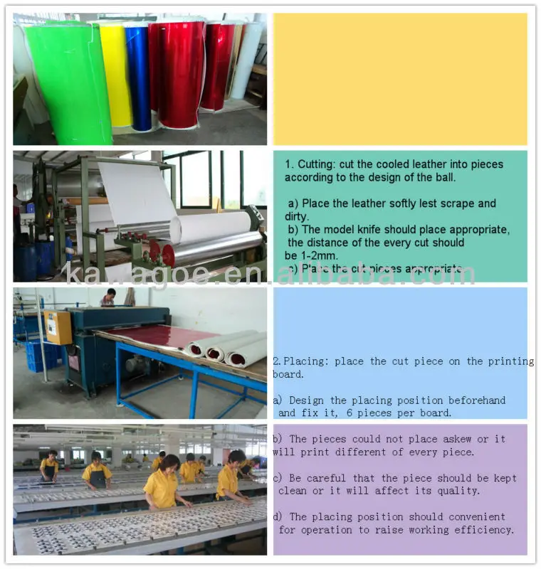 Wholesale size 5 football promotional pvc soccer ball