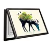 Wholesale Black Wall Art Meter box Double Hinged Shadow Box Picture Frame