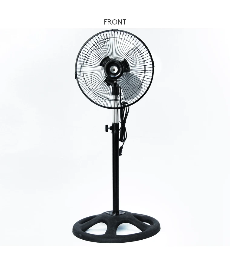 Etl Wholesale Price 10 Inch Industrial Mini Stand Fan 3 Aluminum Blades High Speed With 3-speed 