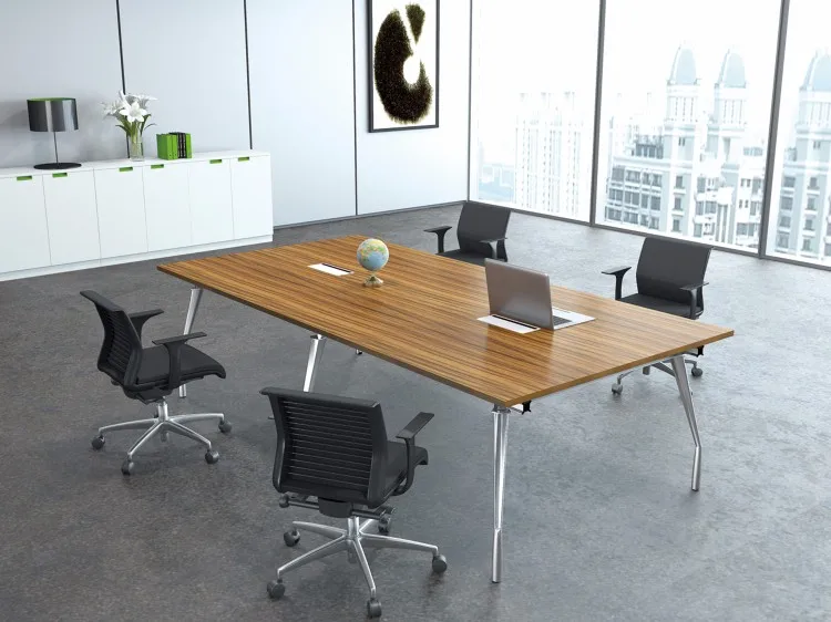Modern Mfc 6 Person Office Furniture Conference Table Design Buy