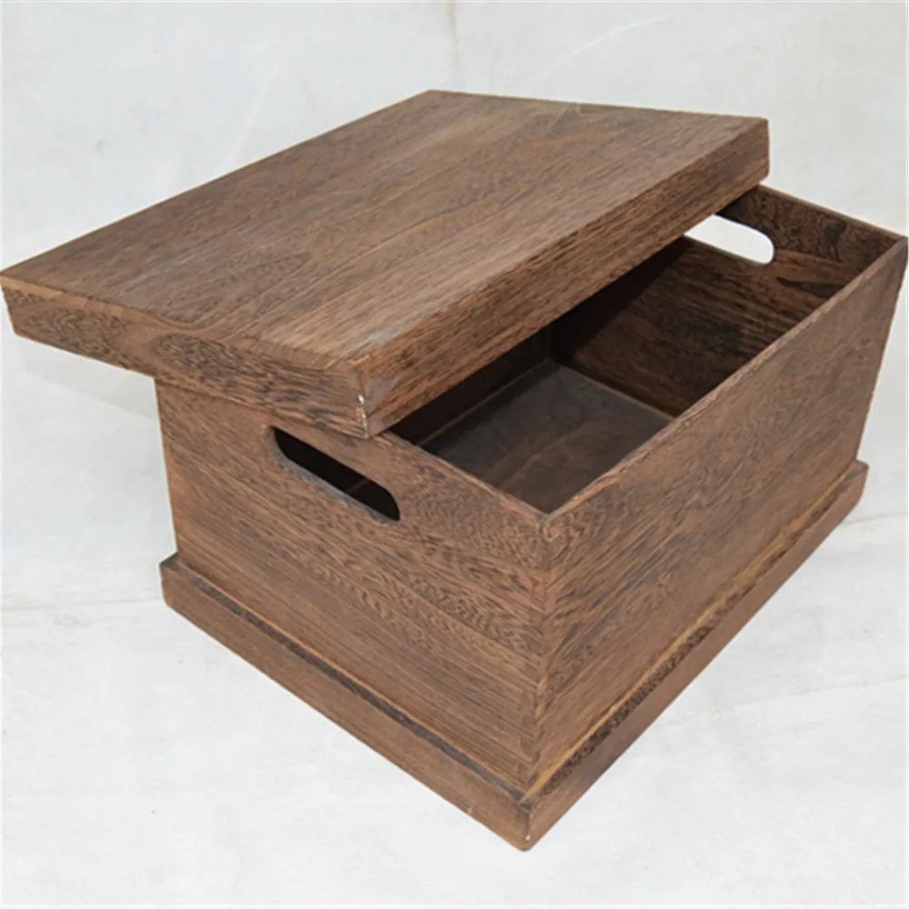 raw wood toy box