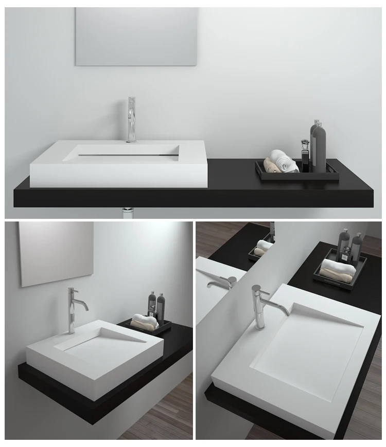 5 Years After Sales Service Composite Wall Hung Counter Top Choices