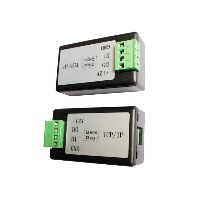 WG 26/34/66 Wiegand to TCP converter to UDP TCP/IP Ethernet communication converter for access control