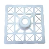 Professional protective clothing pvc square tube fittings plastic bracket round plug