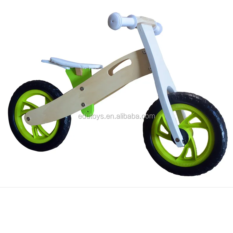 elc wooden balance bike