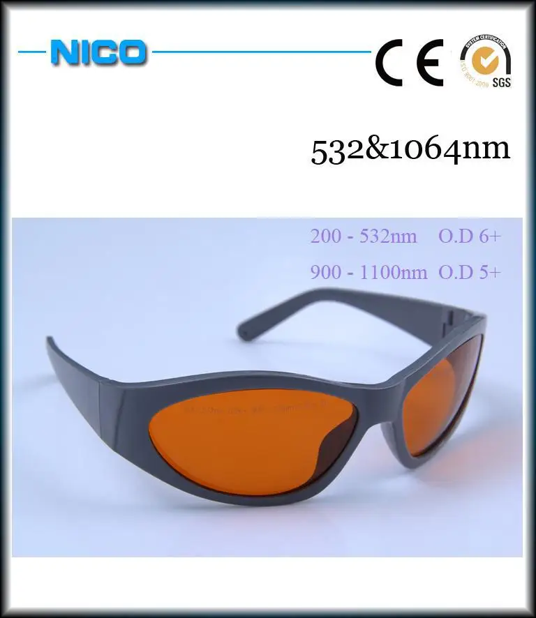 532nm and 1064nm Laser Safety Glasses