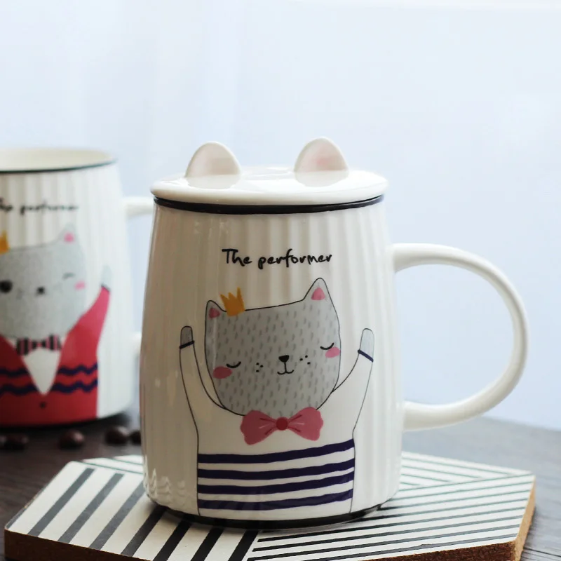 Beau Chat En Ceramique Tasse A Cafe Avec Oreille En Forme De Couvercle Buy Tasse En Ceramique De Chat Tasse De Cafe De Chat Tasse De Cafe Avec Le Couvercle Product On Alibaba Com