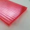 red polycarbonate hollow sheet, two wall