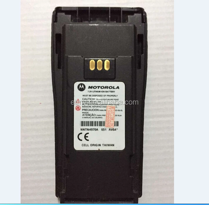 Motorola Lithium Battery Nntn4970a For Dep450 Cp200d Dp1400 P3688 Lion ...