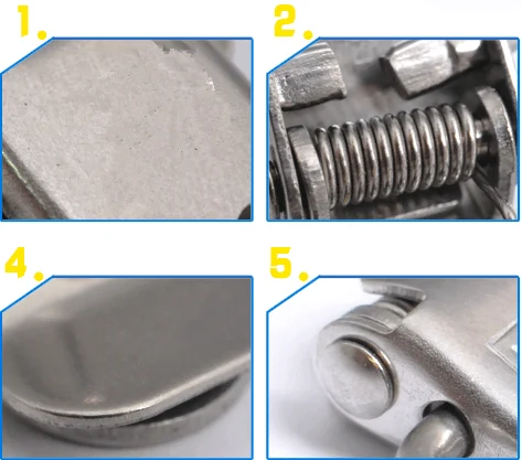 flexible & damping spring loaded toggle latch lock for toolbox