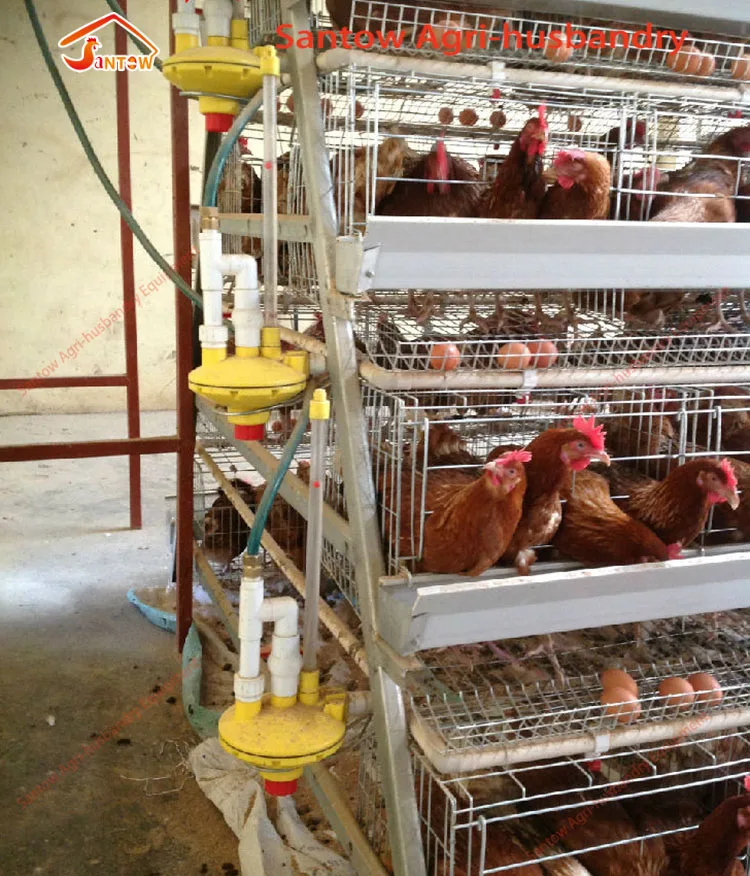 Pyramid 4 Tier 120 Birds Chicken Layer Cages Price Battery ...