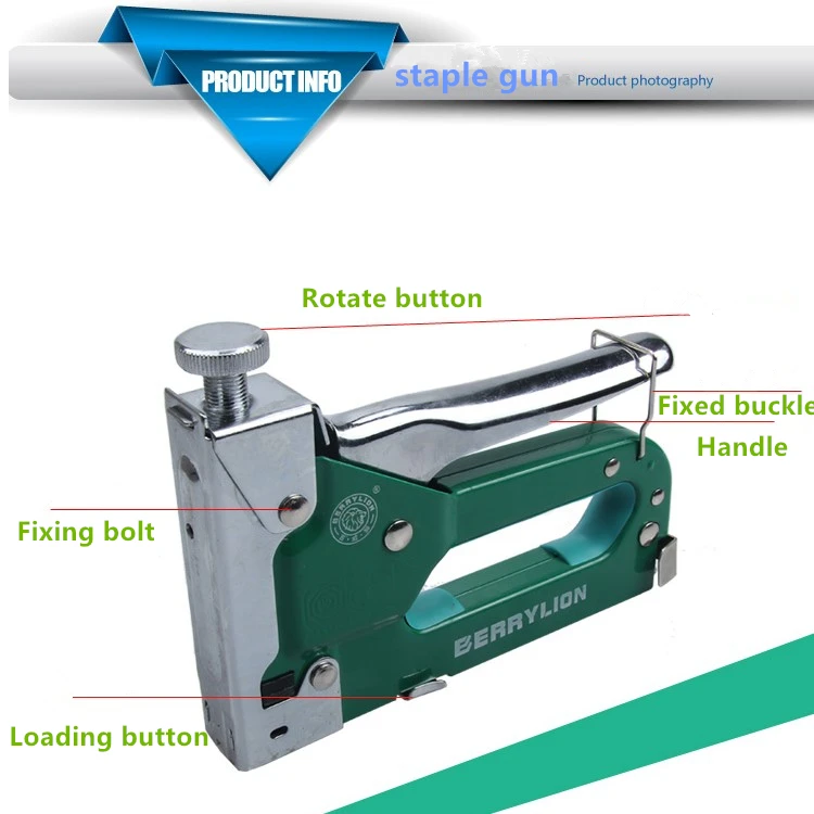 Berrylion Tools 414 Mm Adjustable Gs Staple Gun Staple Buy High