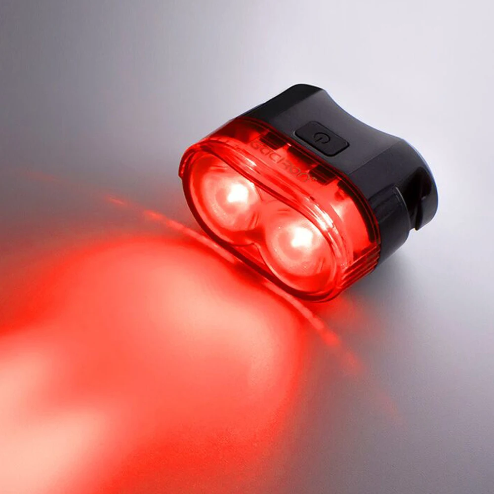 Rear LED bicycle light mount bike waterproof flashlight tail lamp emergent light