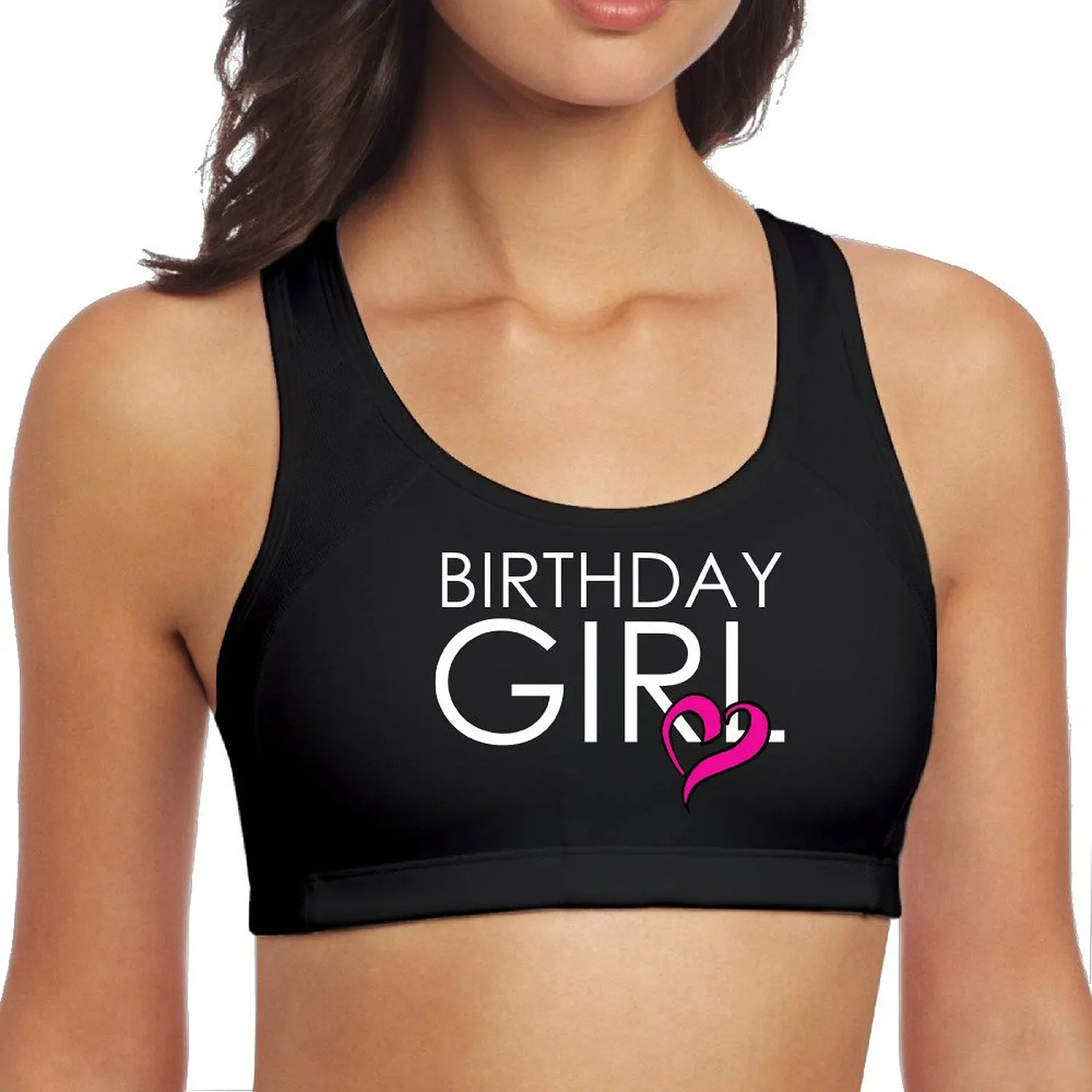 Buy Comfortable Glock Girl Freedom Workout Sport Bra No Pad Bra In 