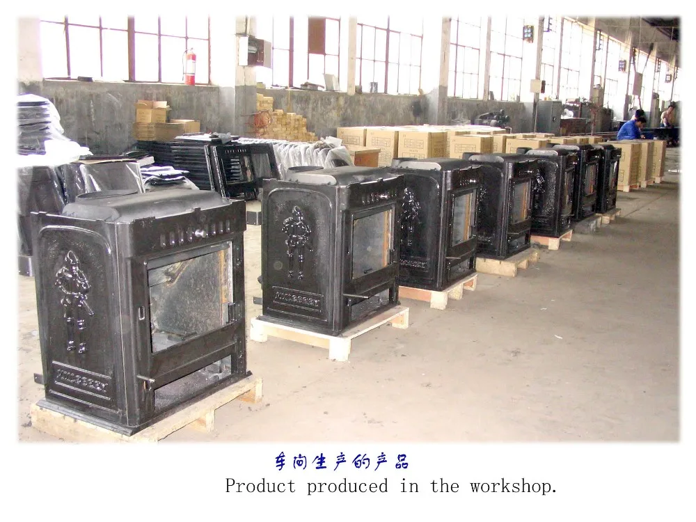 Indoor Use Cast Iron Wood Burning Heat Stove Fireplace Hearth Buy