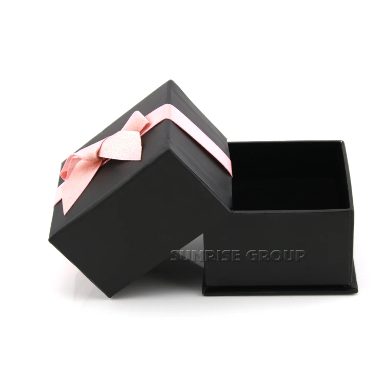 Sunrise Jewelry Gift Ring Necklace Packaging Box with Ribbon