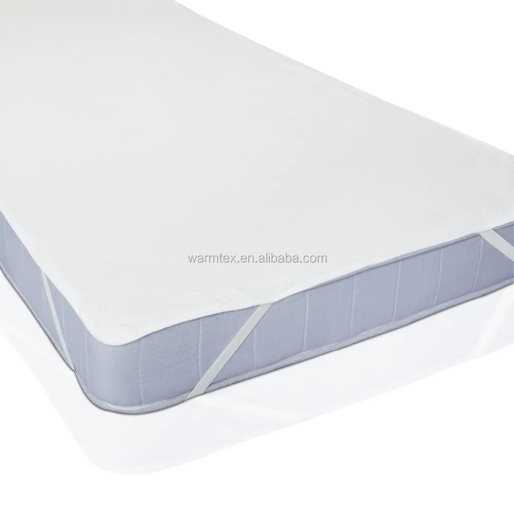 Waterproof Mattress Protector With Elastic Strap At Four Corners Buy Mattress Protector With