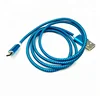 The data line USB Android MICRO is suitable for TYPE-C mobile phone fast charging line 1 m 2 m 3 m nylon knitted