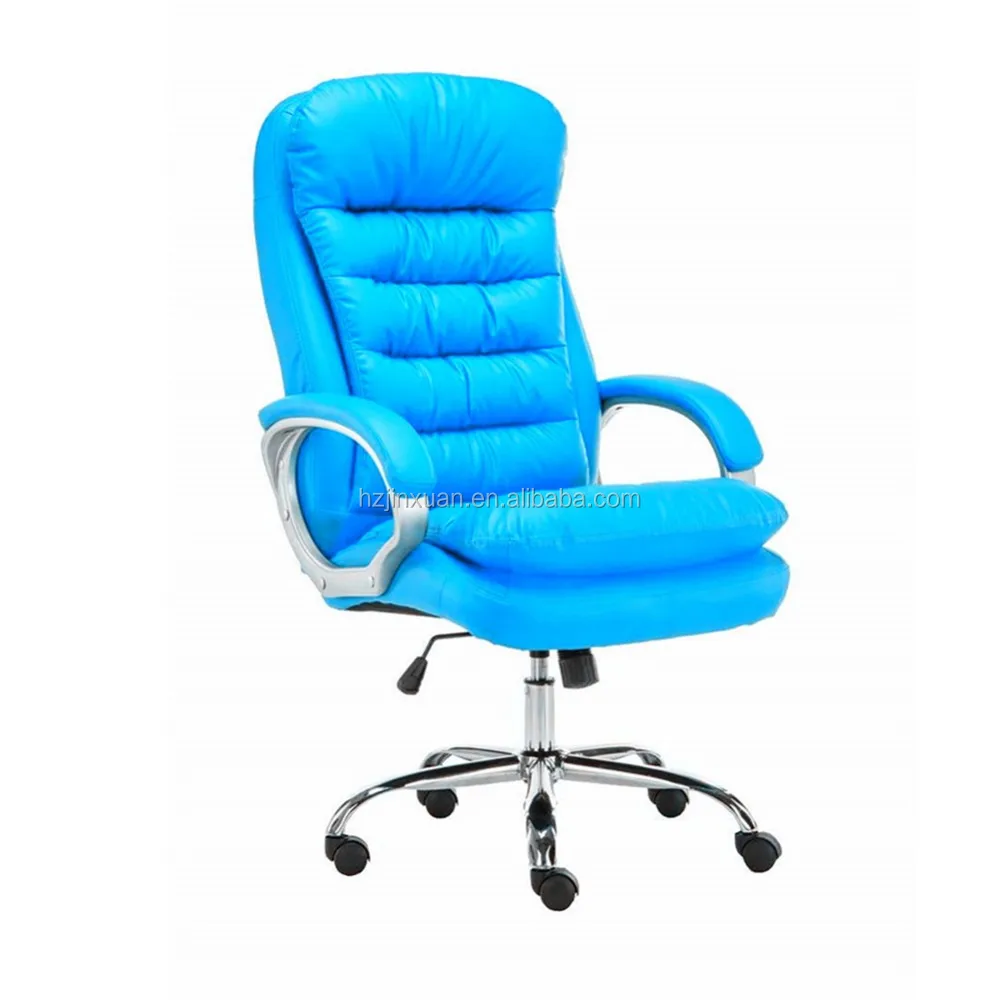 Modern White Color Luxury Pu Leather Office Chair Executive Heavy Duty