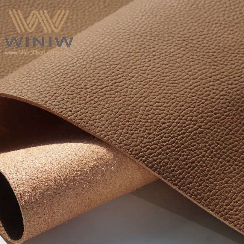 China Best Car Seat Cover Material Interior Brown Leather Fabric In Stock Ready To Ship