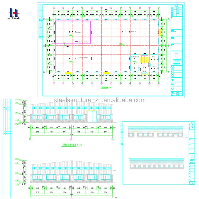 Pre Fabricated Warehouse Prefabricated Buildings Manufacturer