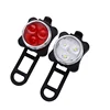 650mAH USB rechargeable 3w COB led bicycle tail light