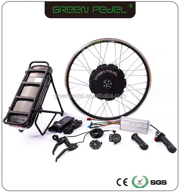 Powerful 48v 1000w Ebike Hub Motor Electric Bicycle Conversion Kit With