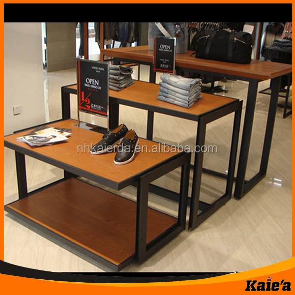 3 Tier Nesting Retail Display Tables With Wood Tops 3 Tier Nesting Retail Display Tables With Wood Tops